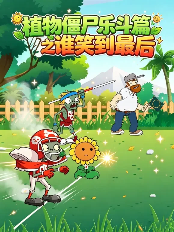 植物僵尸乐斗篇之谁笑到最后动漫海报