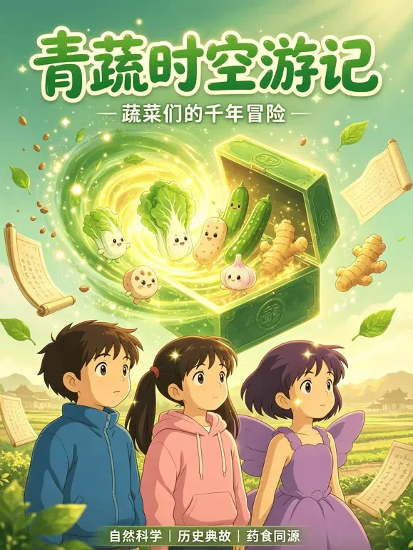 青蔬时空游记动漫海报