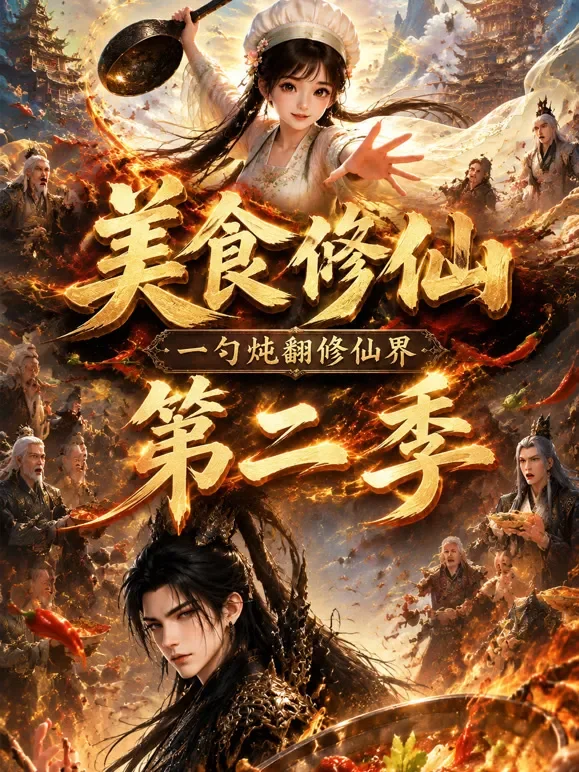 美食修仙，一勺炖翻修仙界第二季动漫海报