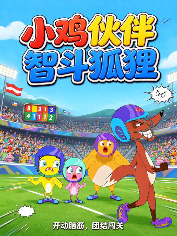 小鸡伙伴智斗狐狸