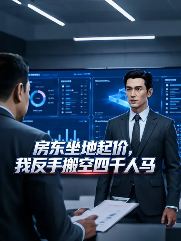 房东坐地起价，我反手搬空四千人马动漫海报