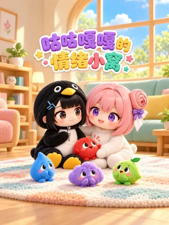 咕咕嘎嘎的情绪小窝动漫海报