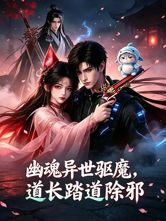幽魂异世驱魔，道长踏道除邪动漫海报