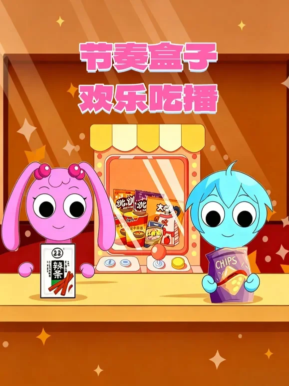 节奏盒子欢乐吃播秀动漫海报