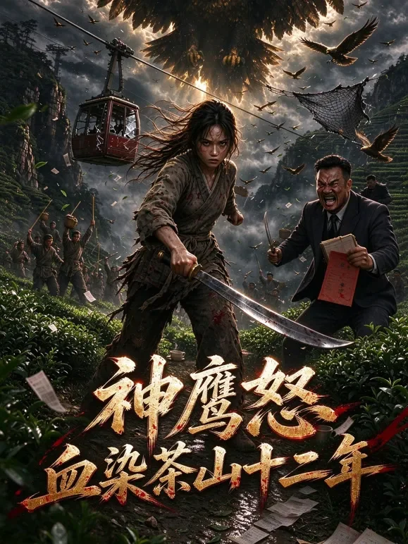 神鹰怒，血染茶山十二年动漫海报