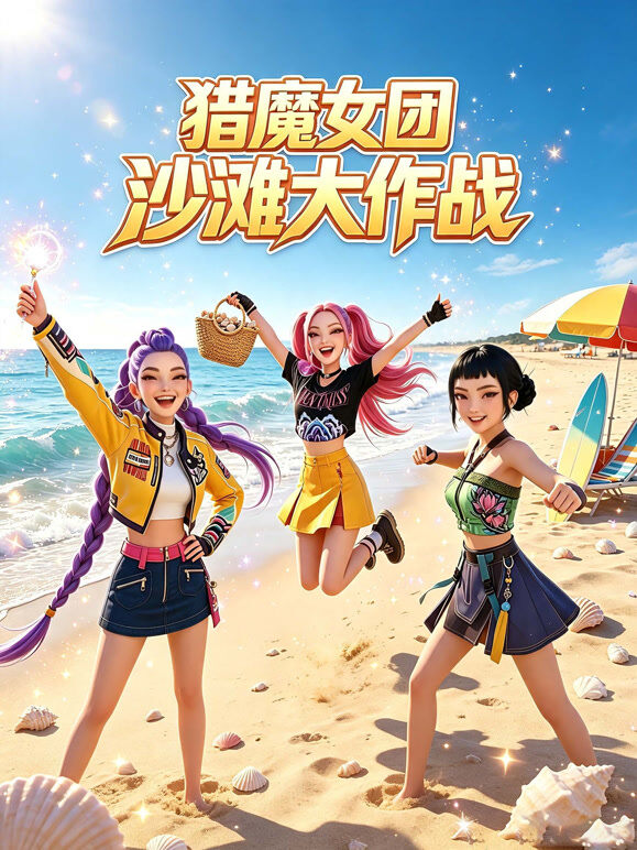 猎魔女团沙滩大作战