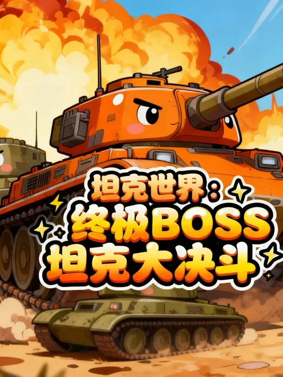 坦克世界：终极BOSS坦克大决斗动漫海报