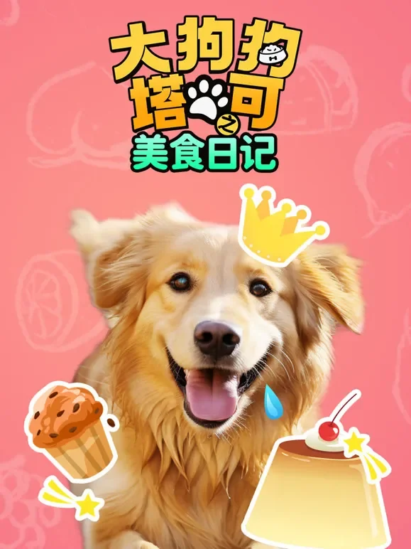 大狗狗塔可之美食日记动漫海报