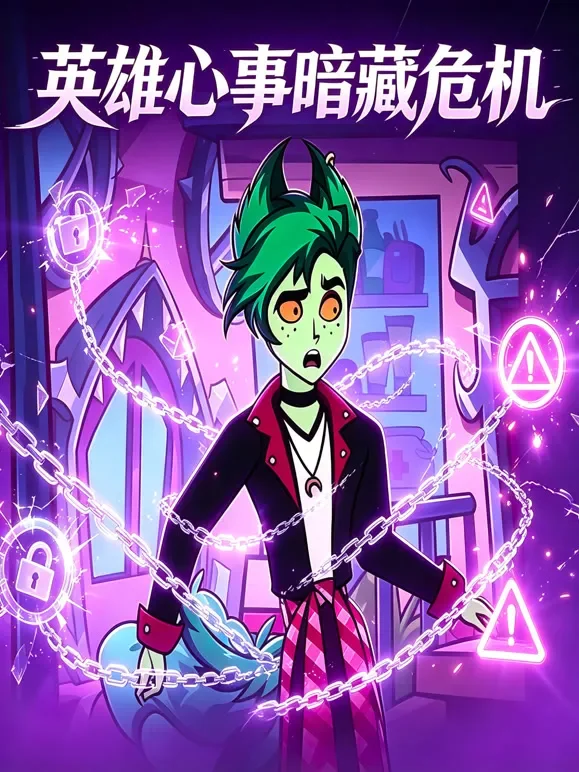 英雄心事暗藏危机动漫海报