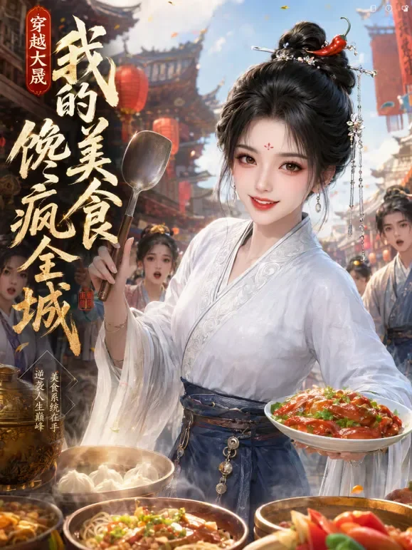 穿越大晟，我的美食馋疯全城 第一部动漫海报