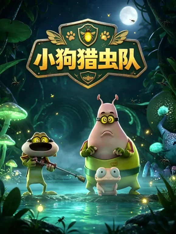 小狗猎虫队动漫海报