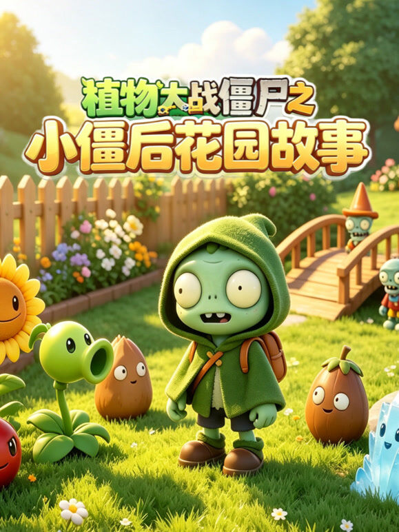 植物大战僵尸之小僵后花园故事