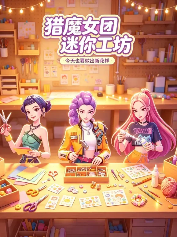 猎魔女团迷你工坊动漫海报