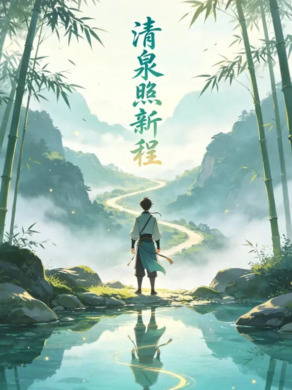 清泉照新程动漫海报