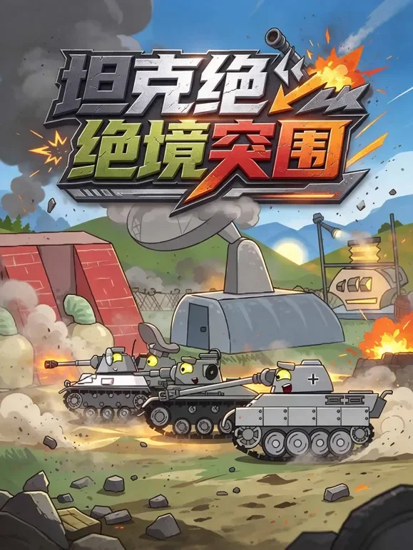 坦克绝境突围动漫海报