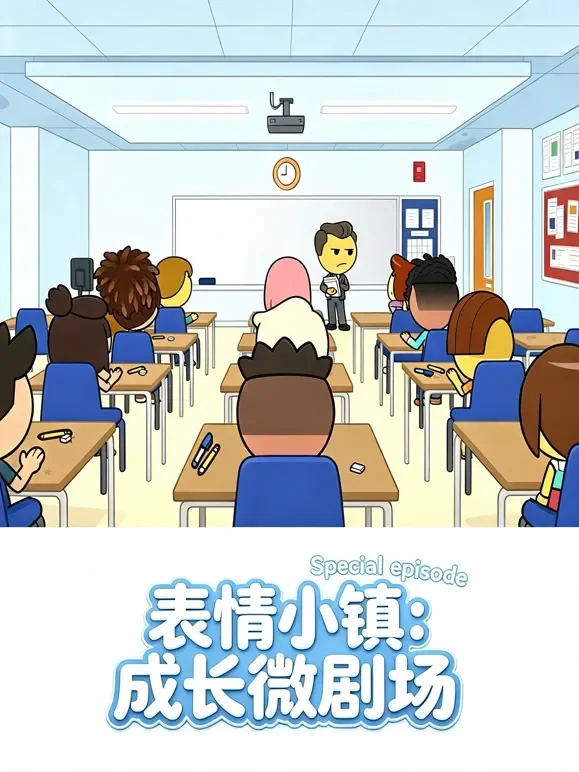 表情小镇：成长微剧场动漫海报