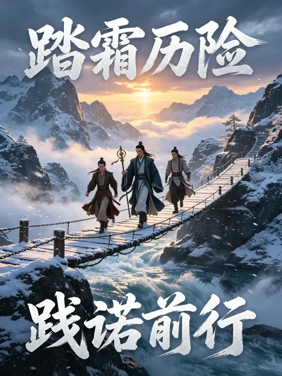 踏霜历险践诺前行动漫海报