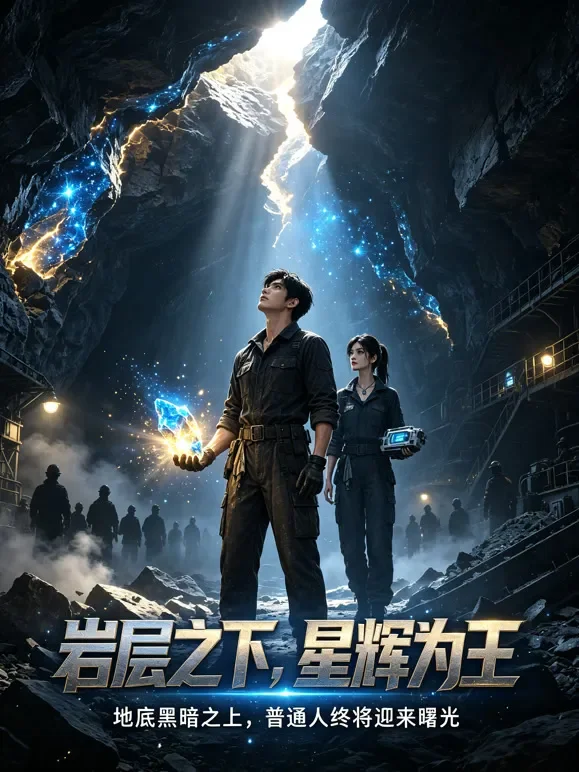 岩层之下，星辉为王动漫海报