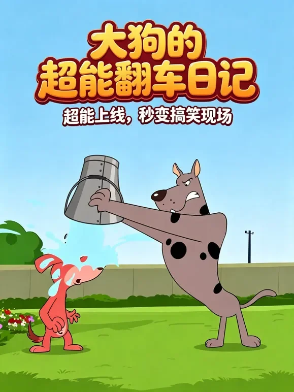 大狗的超能翻车日记动漫海报
