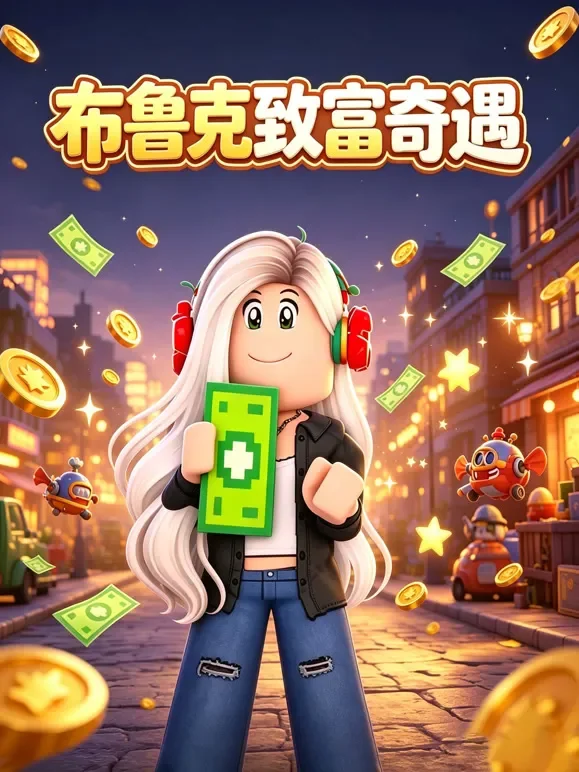 布鲁克致富奇遇动漫海报