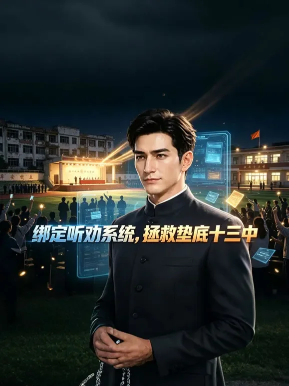 绑定听劝系统，拯救垫底十三中动漫海报