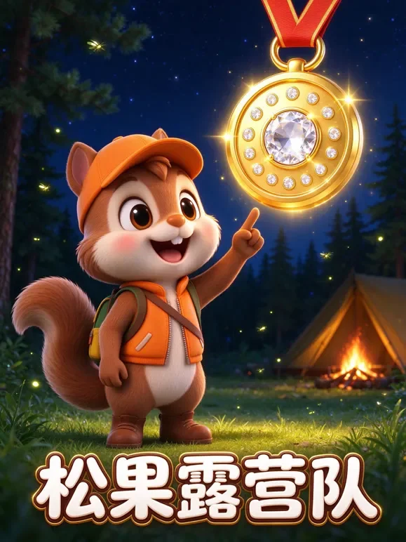 松果露营队动漫海报