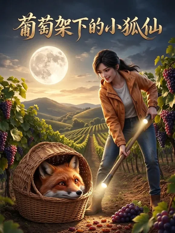 葡萄架下的小狐仙动漫海报