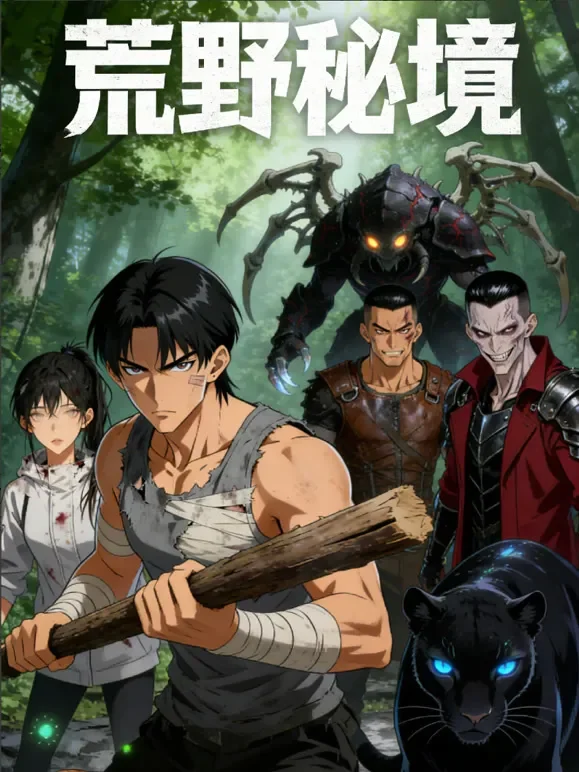 荒野秘境动漫海报