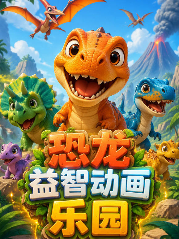 恐龙益智动画乐园