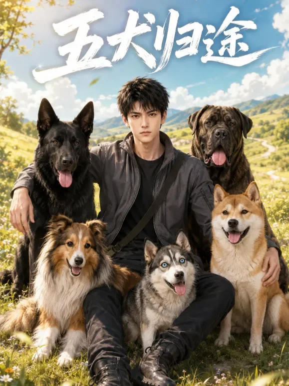五犬归途动漫海报