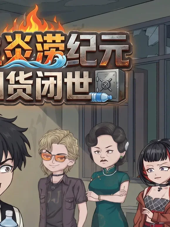 重生炎涝纪元，囤货闭世动漫海报