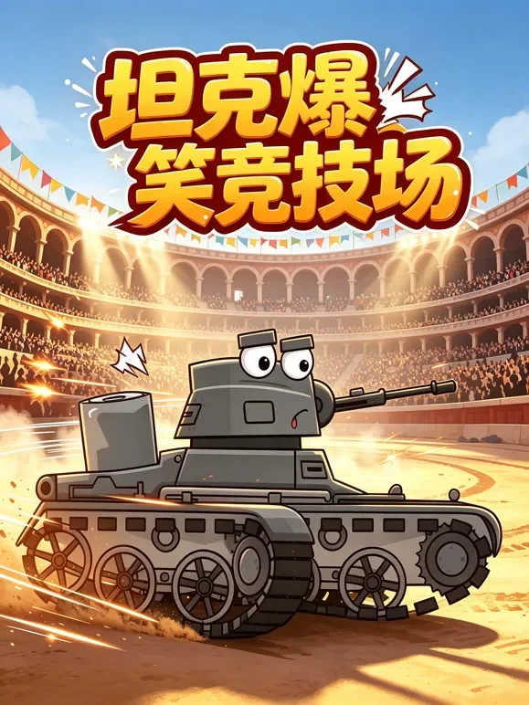 坦克爆笑竞技场动漫海报