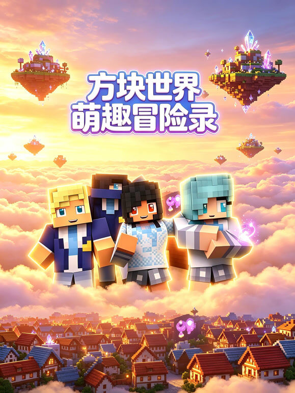 方块世界萌趣冒险录