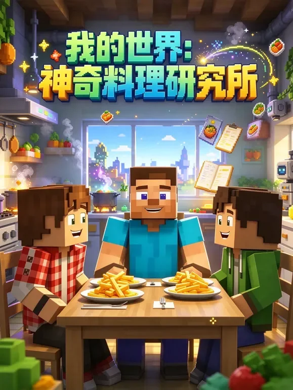 我的世界：神奇料理研究所动漫海报