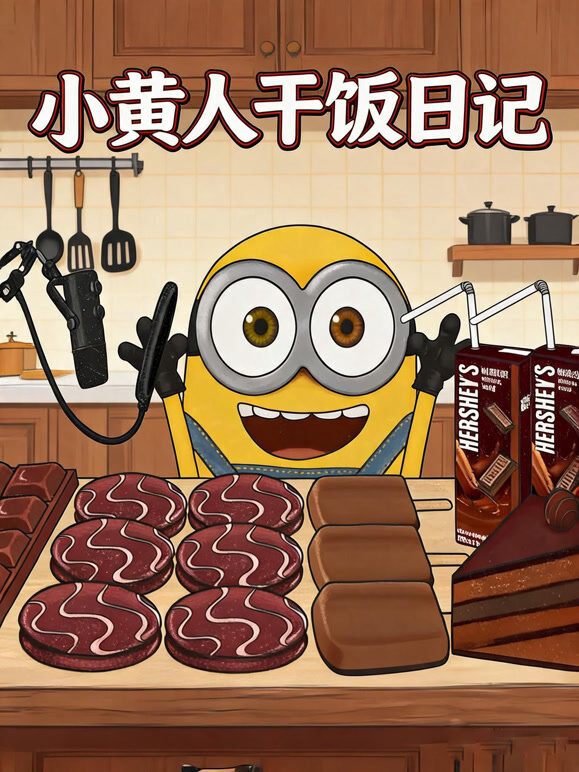 小黄人干饭日记