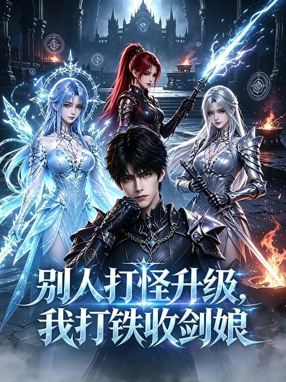 别人打怪升级，我打铁收剑娘动漫海报