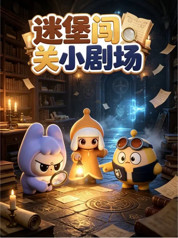 迷堡闯关小剧场动漫海报