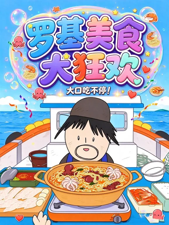 罗基美食大狂欢动漫海报