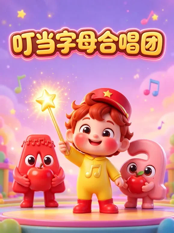 叮当字母合唱团动漫海报