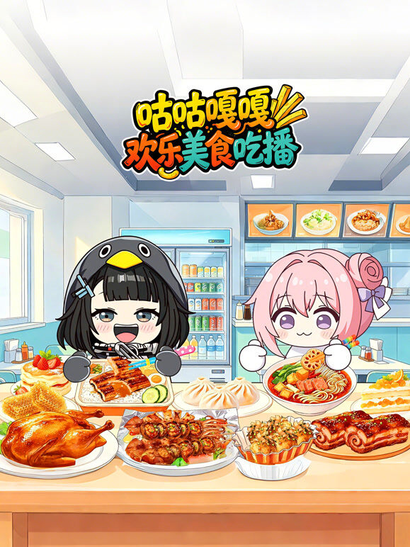 咕咕嘎嘎欢乐美食吃播