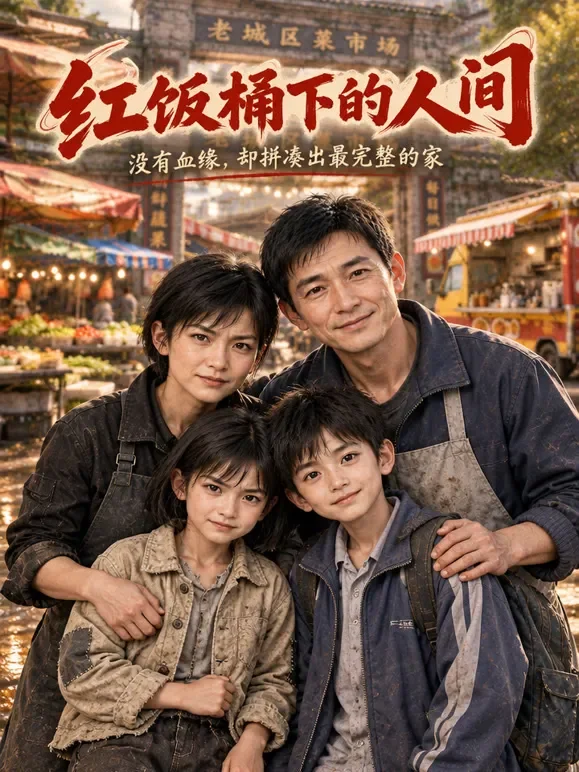 红饭桶下的人间动漫海报