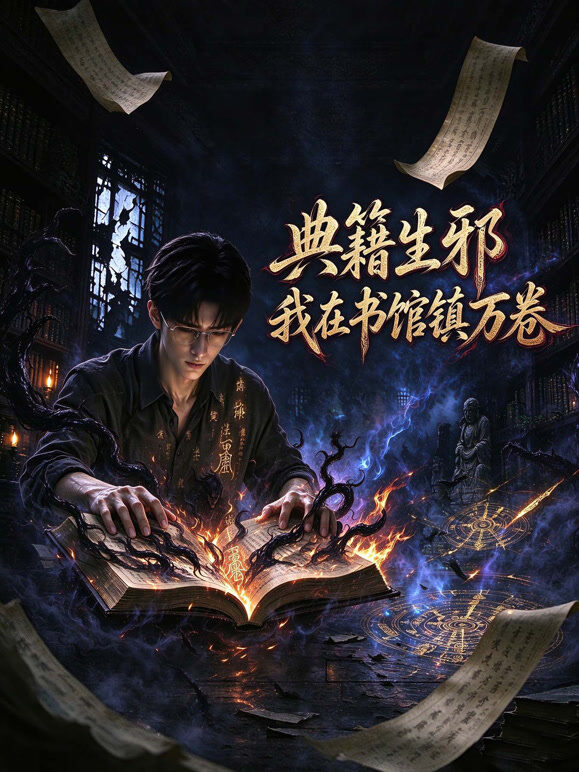 典籍生邪，我在书馆镇万卷