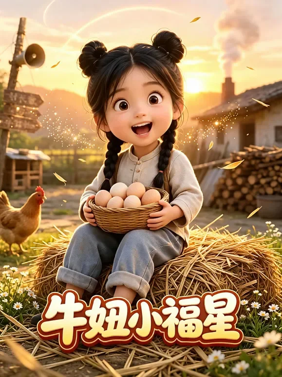 牛妞小福星动漫海报