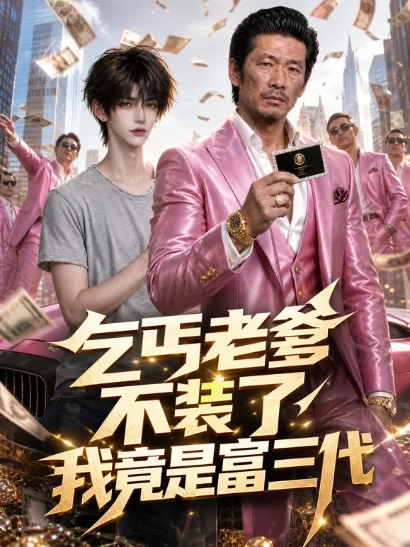 乞丐老爹不装了，我竟是富三代动漫海报