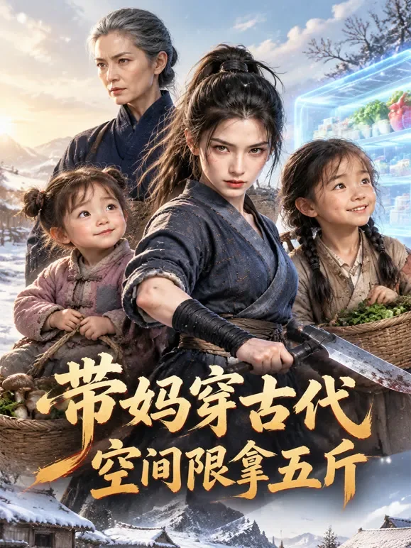 带妈穿古代，空间限拿五斤动漫海报