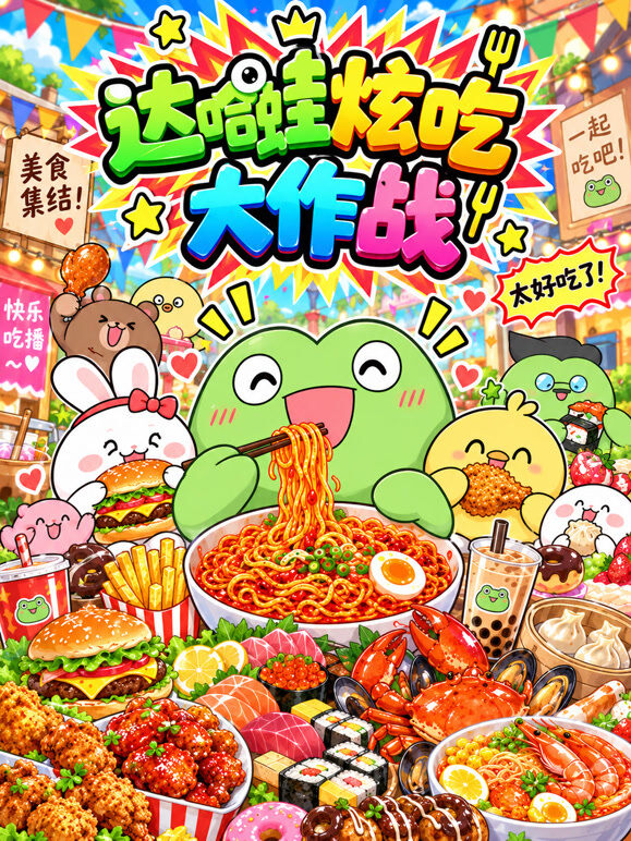 达哈蛙炫吃大作战