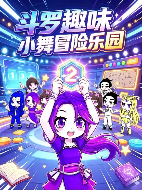 斗罗趣味小舞冒险乐园动漫海报