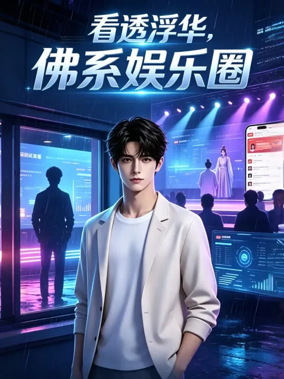 看透浮华，佛系娱乐圈动漫海报