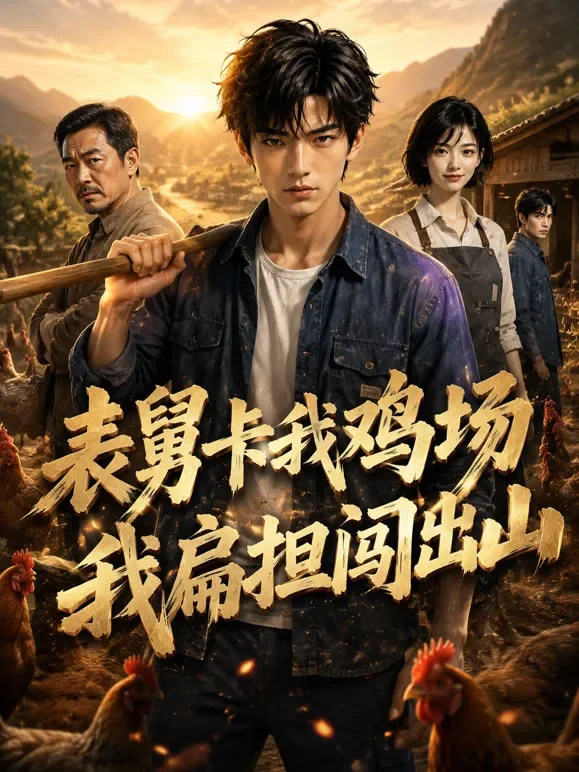 表舅卡我鸡场，我扁担闯出山动漫海报