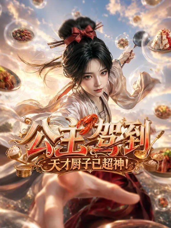 公主驾到，天才厨子已超神！动漫海报